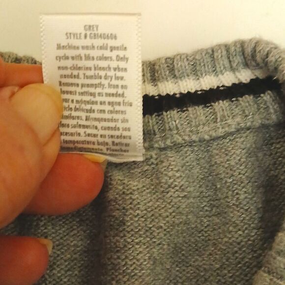 Carter's and George Boys 24M Vests, Red Flannel, Gray/Blue/Red Cardigan style - Picture 12 of 13